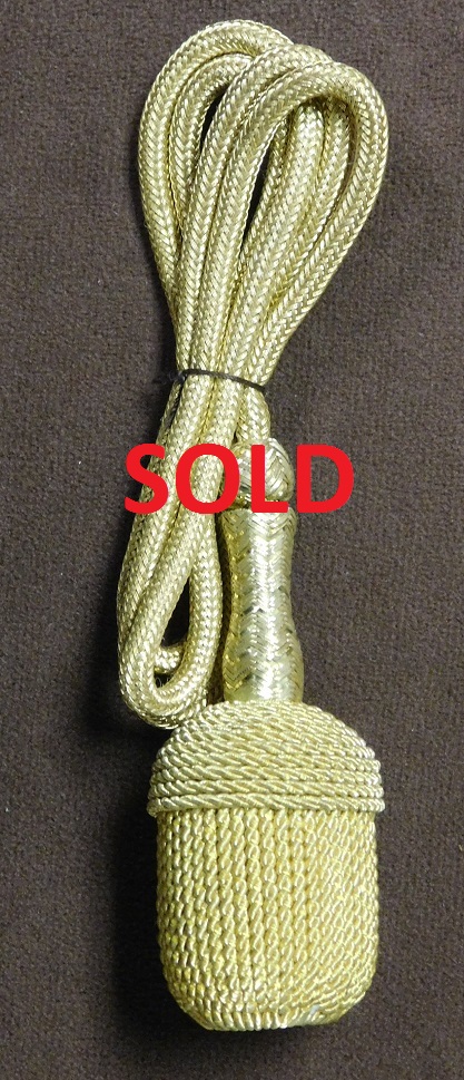 German Third Reich Naval Gold Sword Knot (#29607)
